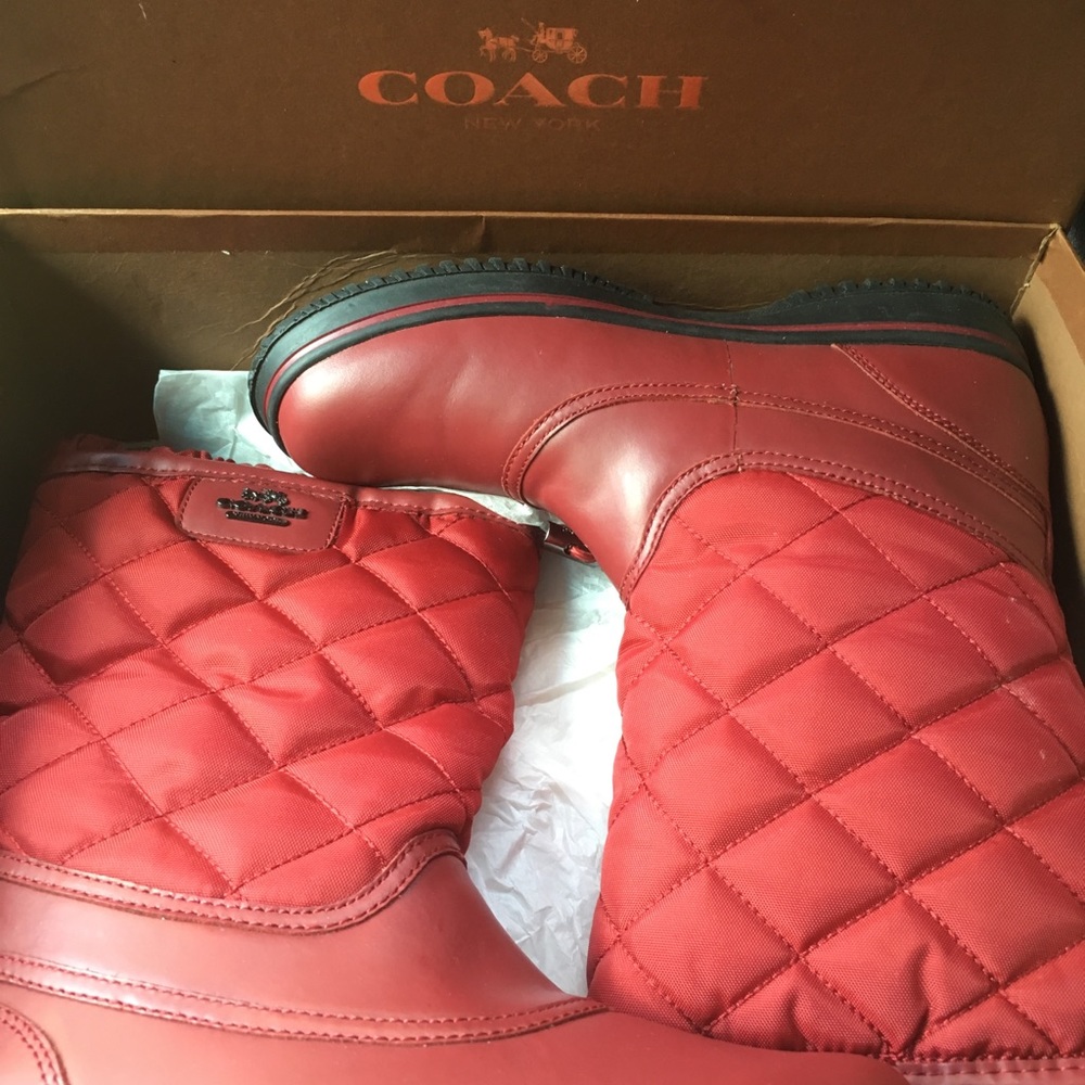 NEW Coach Boots